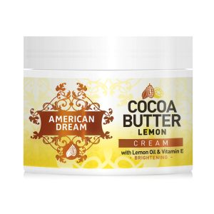 American cocoa butter lemon body cream with vitamin E