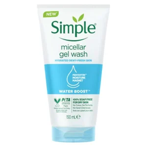 Simple micellar water boost gell wash150ml