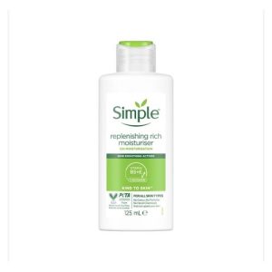 Simple replenishing rich moisturizer 125ml