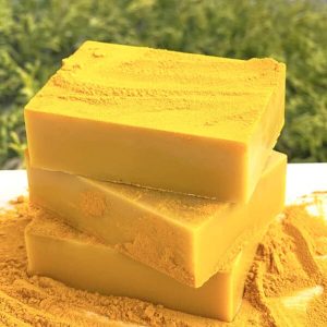 Turmeric soap