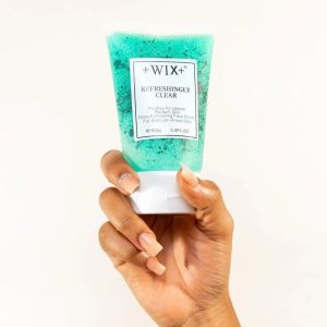 WIX refreshingly clear deep exfoliating face scrub 100gms