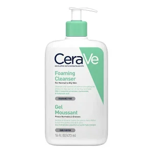 CeraVe foaming cleanser for Normal to Oily Skin-473ml (UK version)