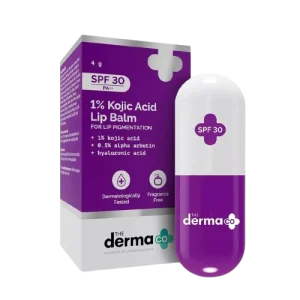 Derma Co lip Balm 1% kojic Acid with SPF 30 PA+++