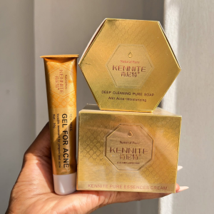 Kennite face essence cream + acne gel + acne soap bundle