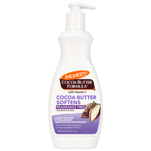 Palmer’s Cocoa Butter softens with Vitamin E body lotion (Fragrance Free) 400ml