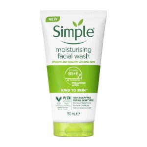 Simple moisturizing facial wash 150ml