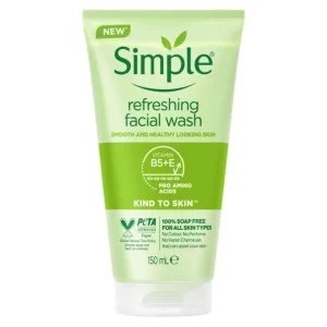Simple refreshing facial wash 150ml
