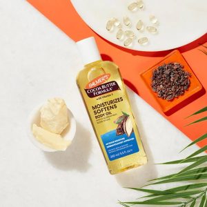 Palmer’s moisturizes softens body oil