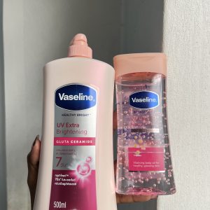 Vaseline Uv brightening set