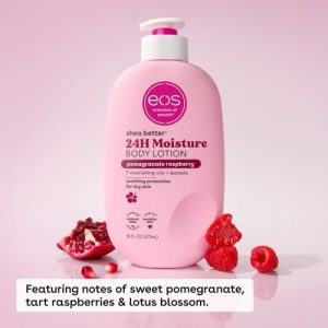 Eos Shea Better Body Lotion- Pomegranate Raspberry 473ml